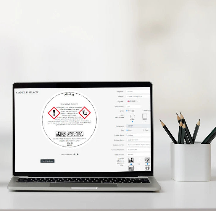 Do I have to put my home address on my CLP labels?