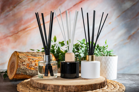 Group of diffusers using candle shack components