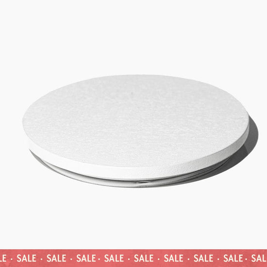 Wooden Lid - White - for 64cl Tall 3-Wick