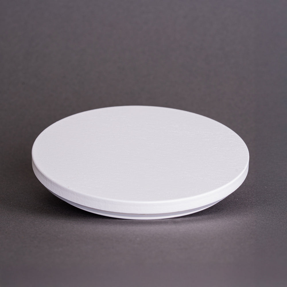 White Wooden Lid for 64cl Ebony Jar
