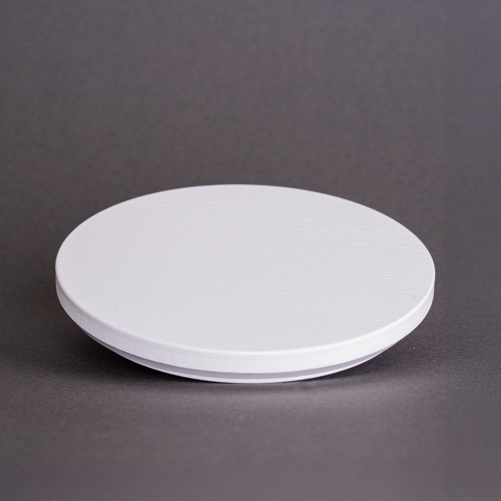 White Wooden Lid for 64cl Ebony Jar