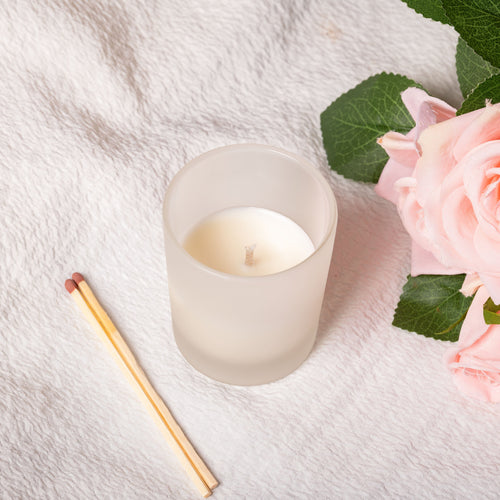9cl Votive Candle Glass - Frosted Finish