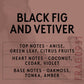 New Black Fig & Vetiver Candle Fragrance Oil