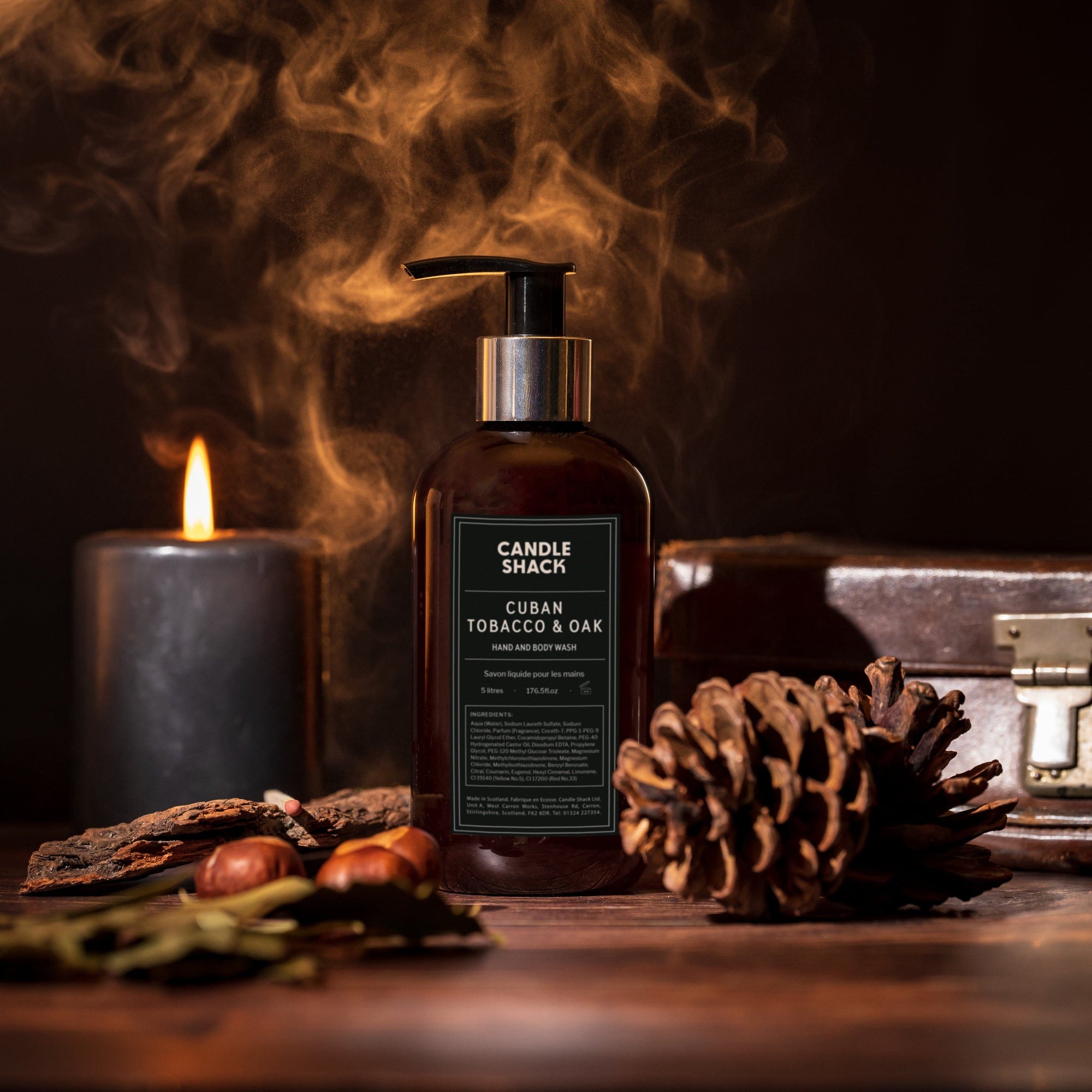 Soap2Go - Cuban Tobacco & Oak Liquid Soap