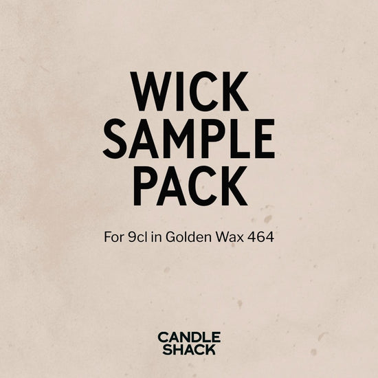 Wick Sample Pack For 9cl Candles In Golden Wax 464