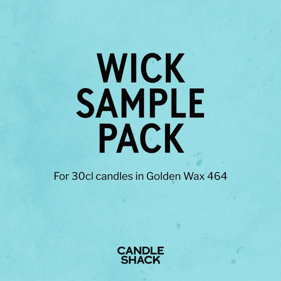 Wick Sample Pack For 30cl Candles In Golden Wax 464