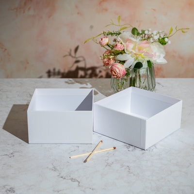 Luxury Rigid Box for 50cl Bowl - White