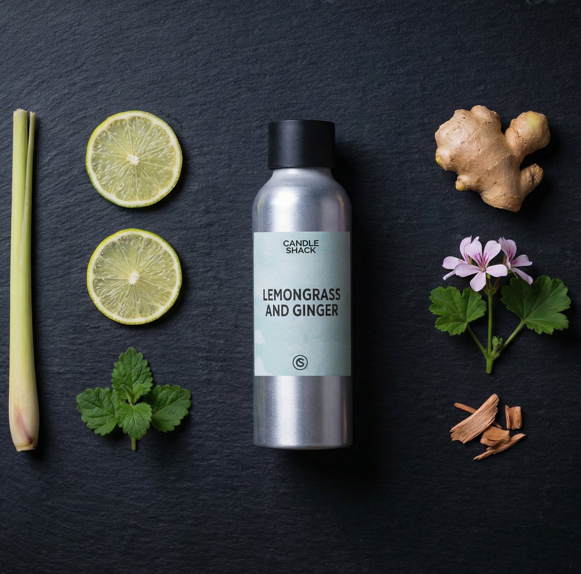 30cl Candle Recipe, Lemongrass & Ginger in US 464