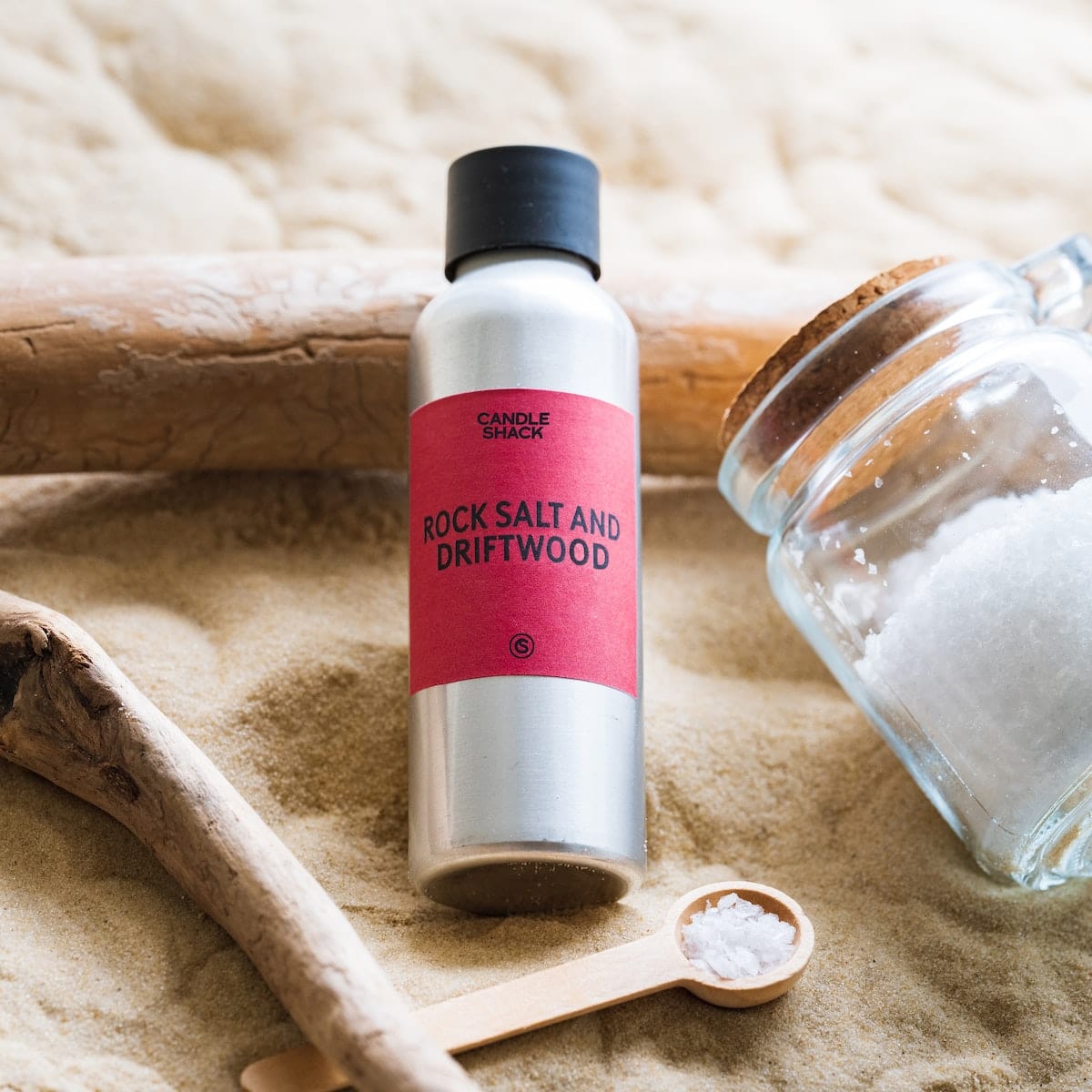 9cl Candle Recipe, Rock Salt & Driftwood in Apricot & Coconut Wax