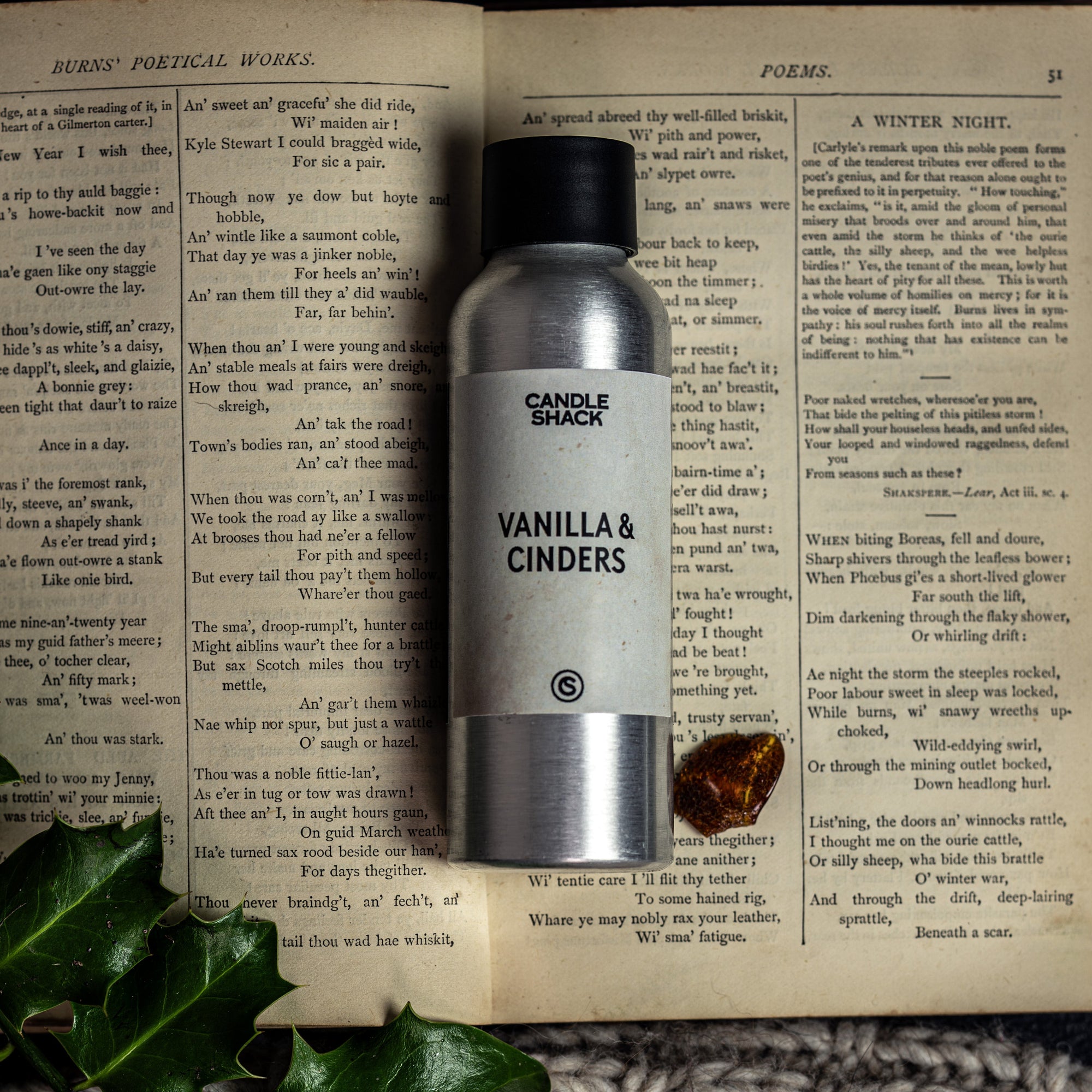 30cl Candle Recipe, Vanilla & Cinders in EU 464