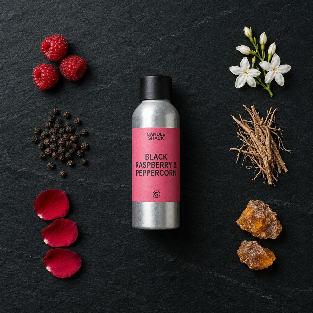 9cl Candle Recipe, Black Raspbery & Peppercorn in Rcx