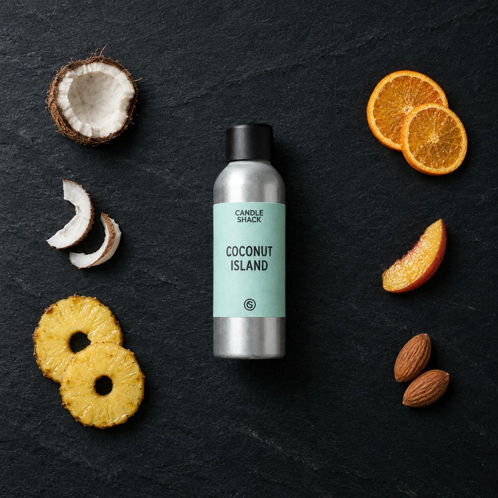 30cl Candle Recipe, Coconut Island in Rcx