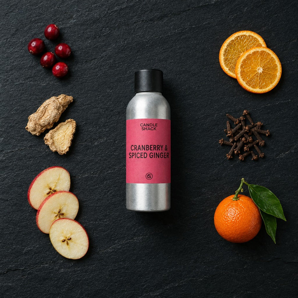 9cl Candle Recipe, Cranberry & Spiced Ginger in Rcx