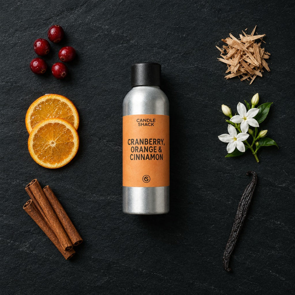 9cl Candle Recipe, Cranberry, Orange & Cinnamon in Rcx