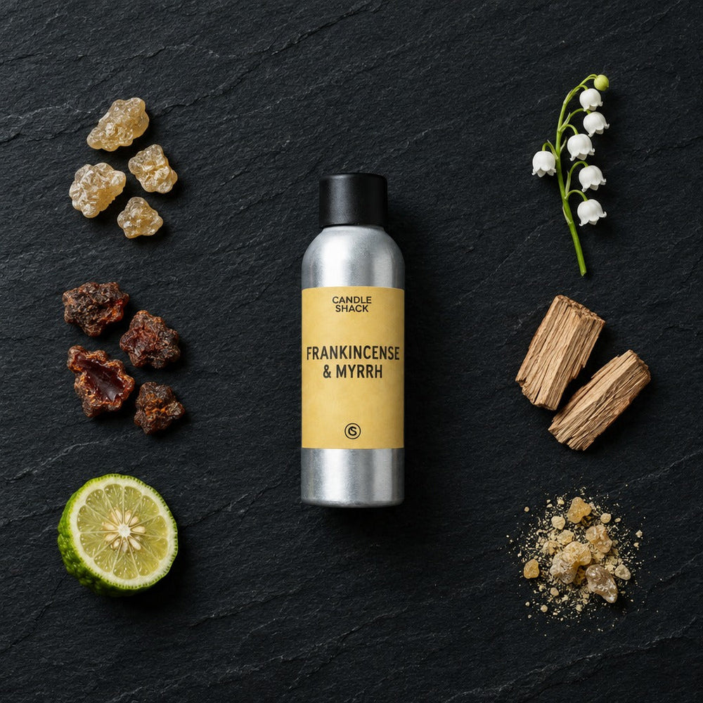 20cl Candle Recipe, Frankincense & Myrrh in Rcx