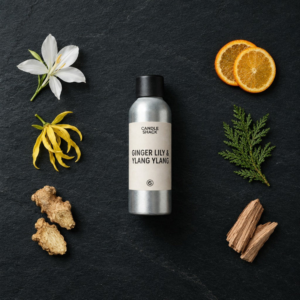 9cl Candle Recipe, Ginger Lily & Ylang Ylang in Rcx