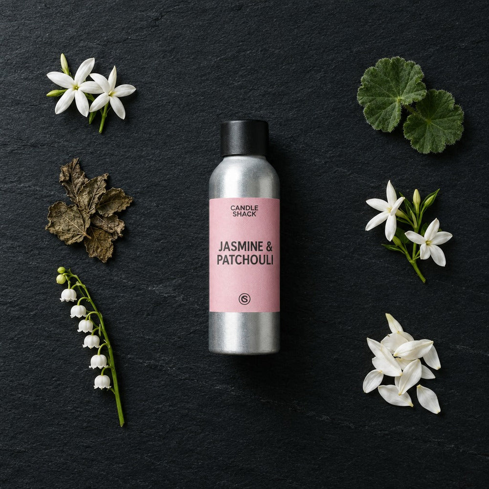 30cl Candle Recipe, Jasmine & Patchouli in Rcx