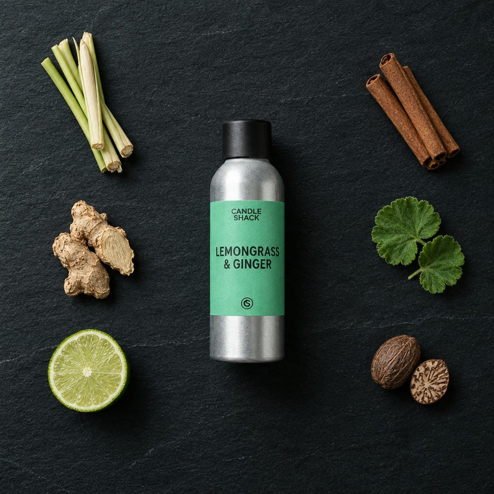 9cl Candle Recipe, Lemongrass & Ginger in Rcx