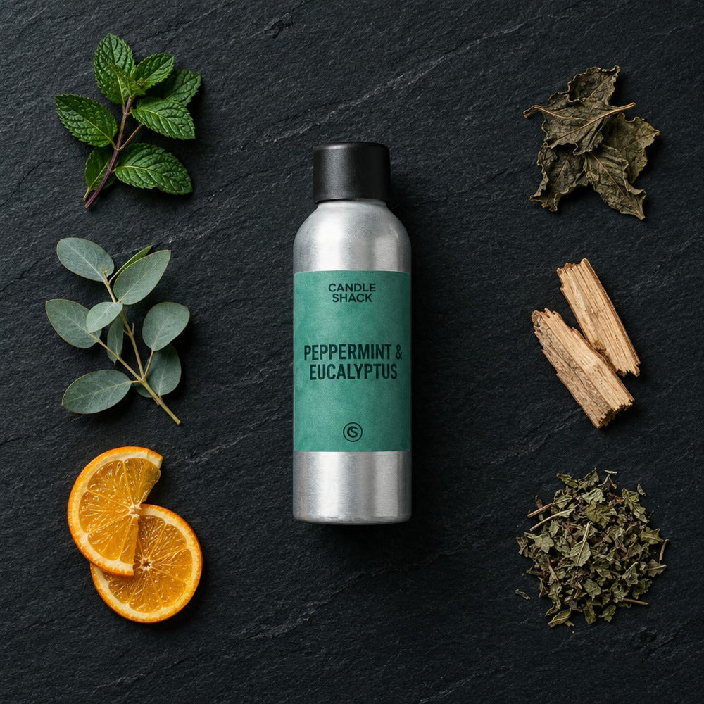 9cl Candle Recipe, Peppermint & Eucalyptus in Rcx