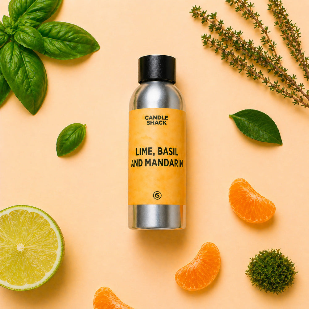 30cl Candle Recipe, Lime, Basil & Mandarin in US 464