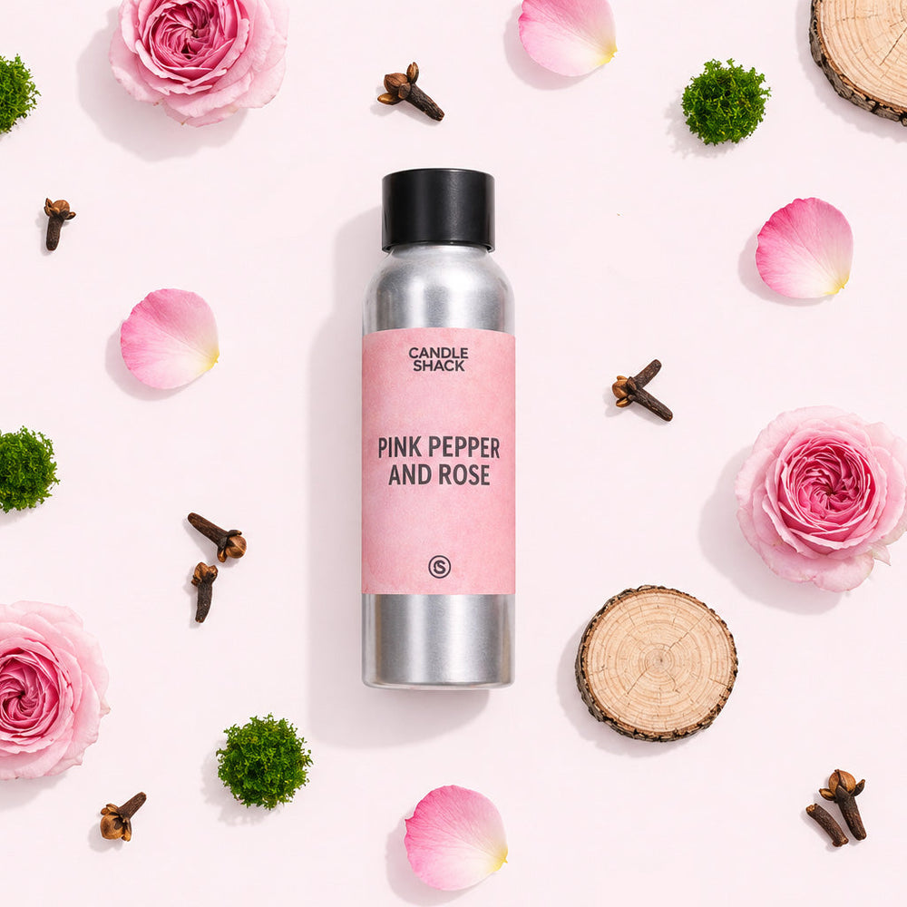 9cl Candle Recipe, Pink Pepper & Rose in Rcx