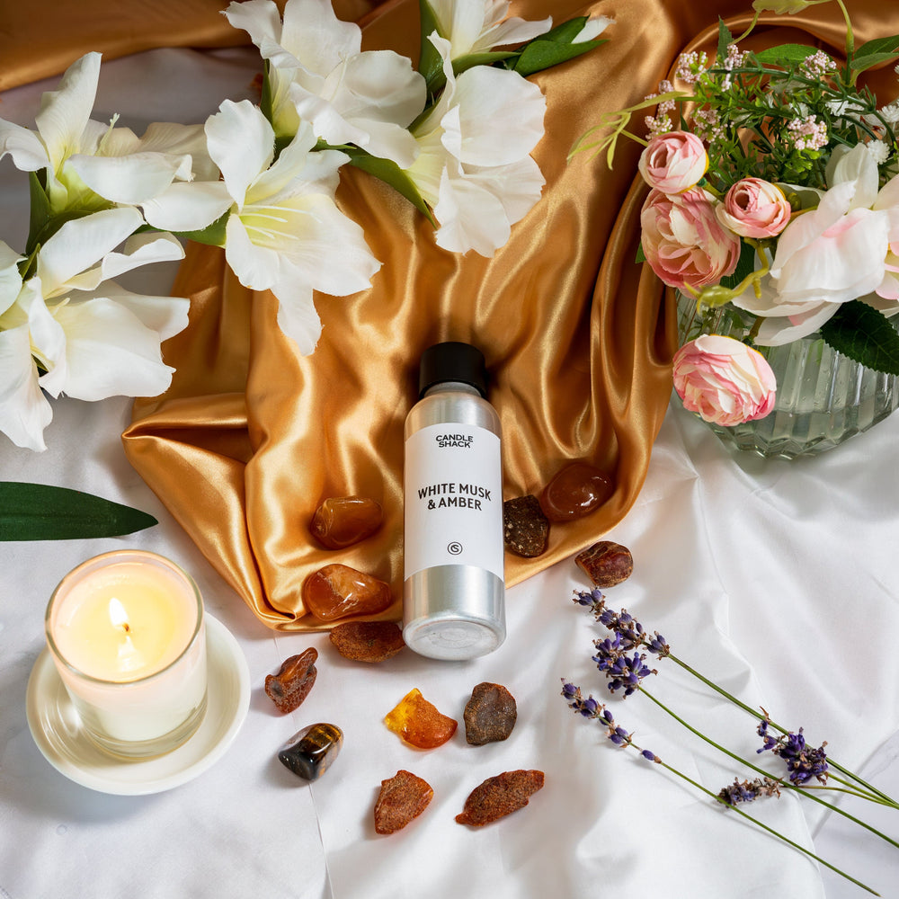 9cl Candle Recipe, White Musk & Amber in US 464