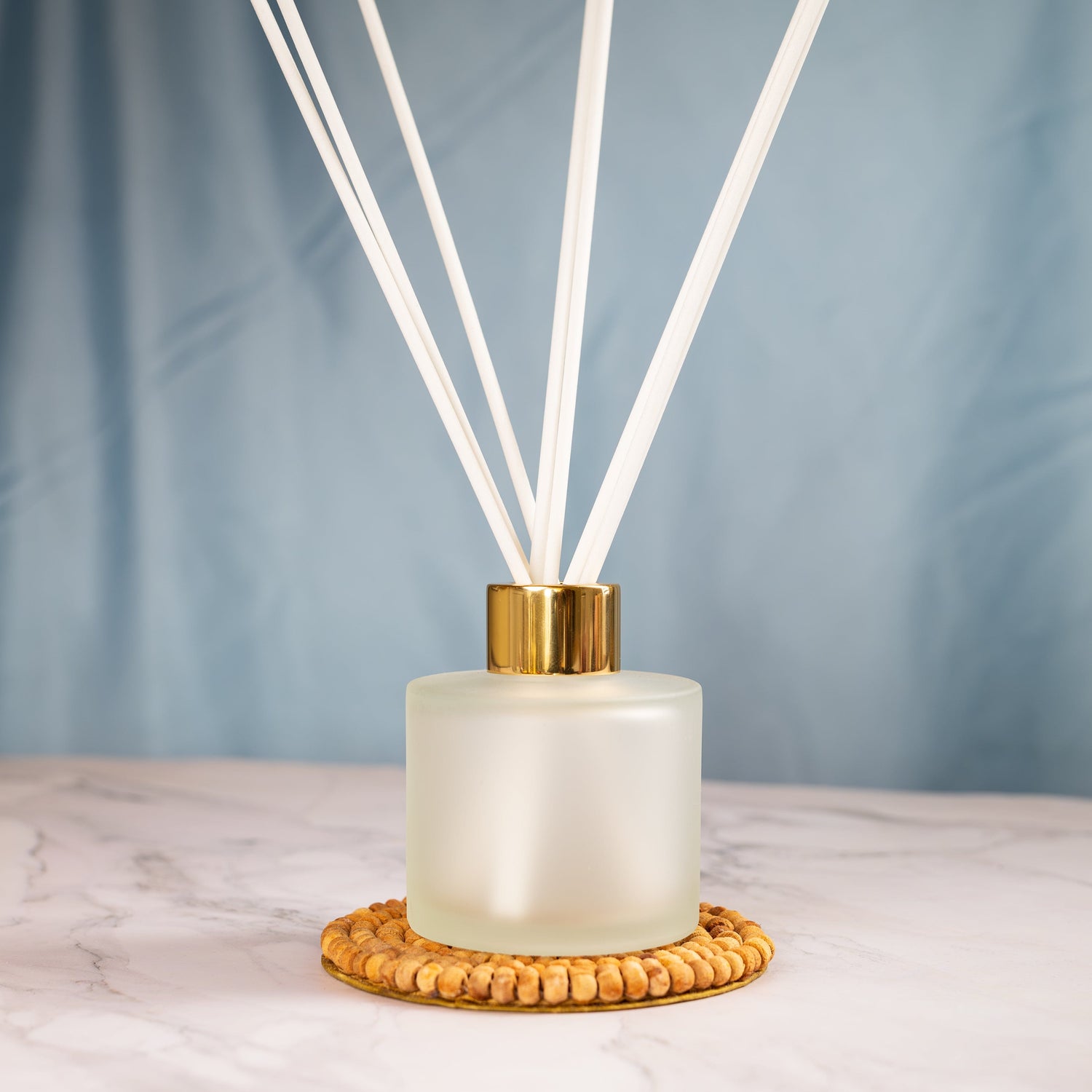 100ml Frosted Squat Circular Reed Diffuser Bottle – Candle Shack UK