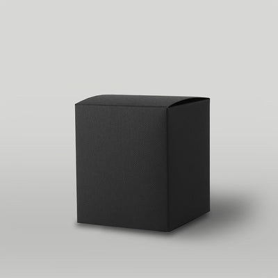 Black eFluted Candle Box (Size 3)