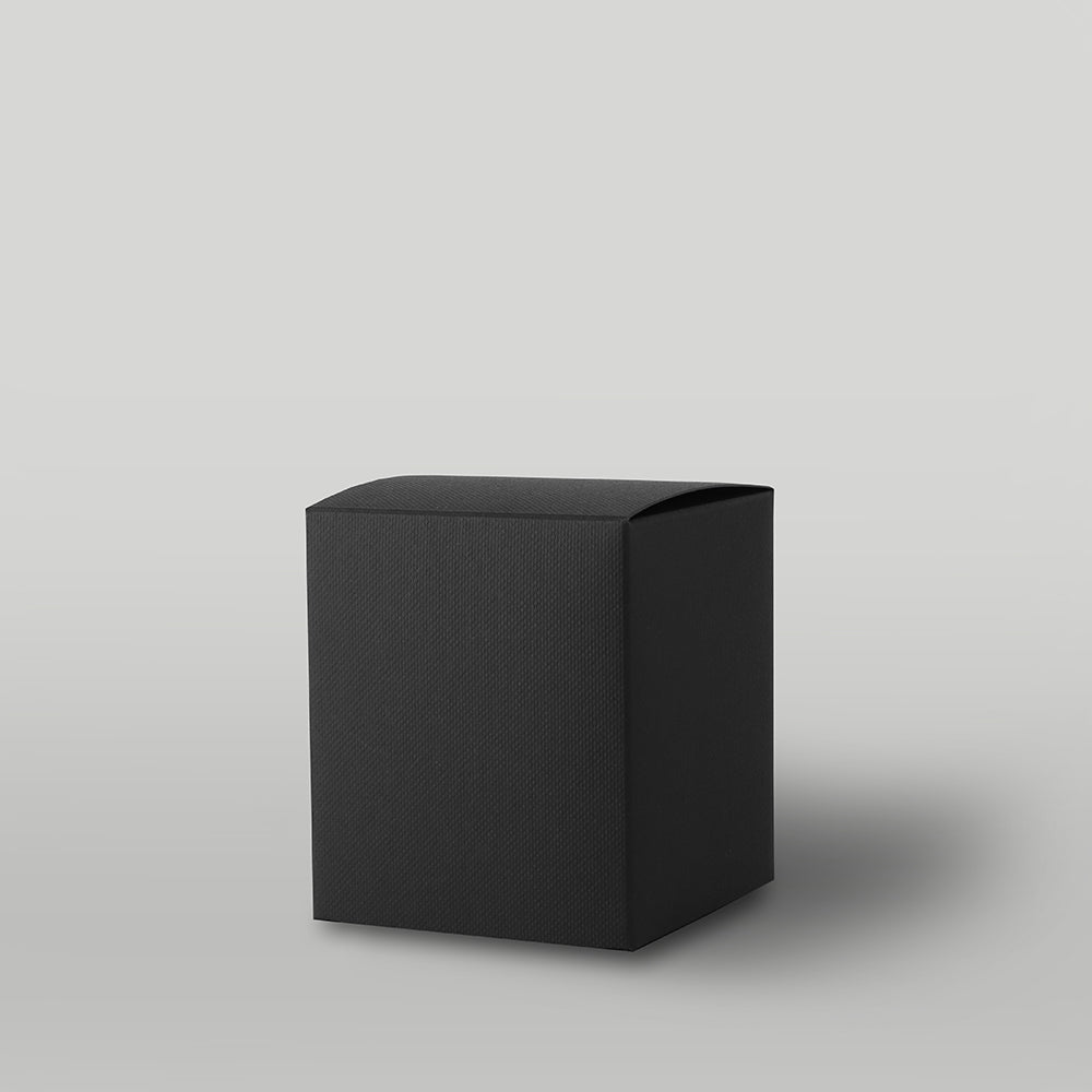 Black eFluted Candle Box (Size 1)