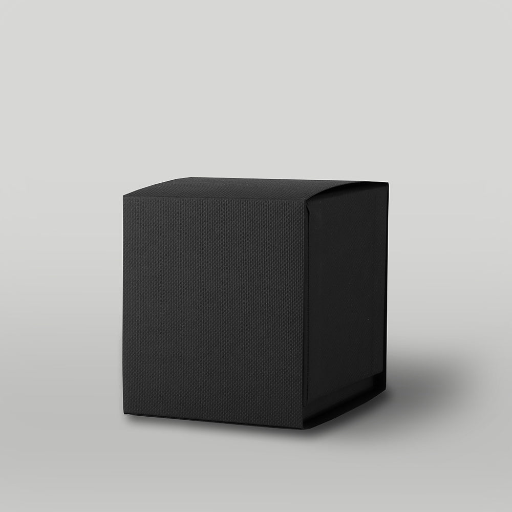 Black eFluted Candle Box (Size 4)