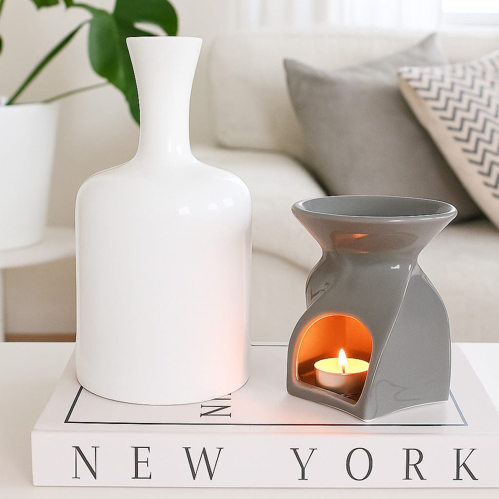 Wax Burner Lyon - Grey