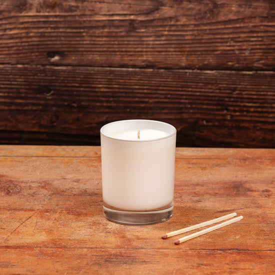 20cl Lotti Candle Glass - Internally White Gloss