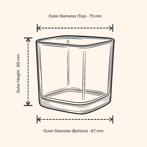 26cl Isla Candle Jar - Clear