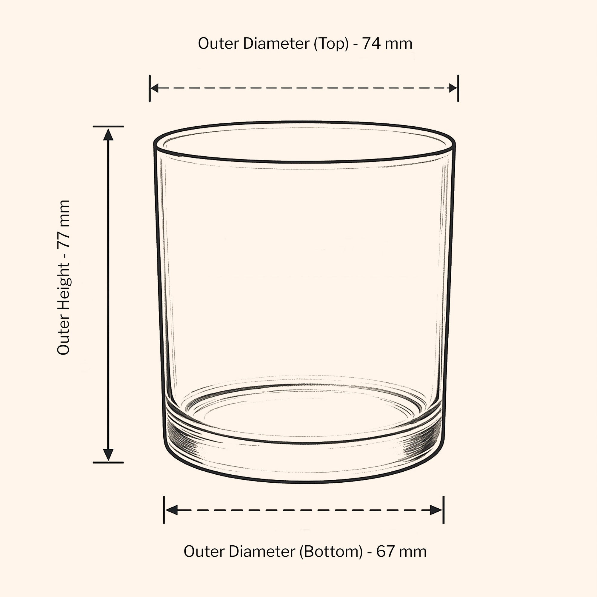 27cl Polycarbonate Candle Jar - Tourmaline Teal
