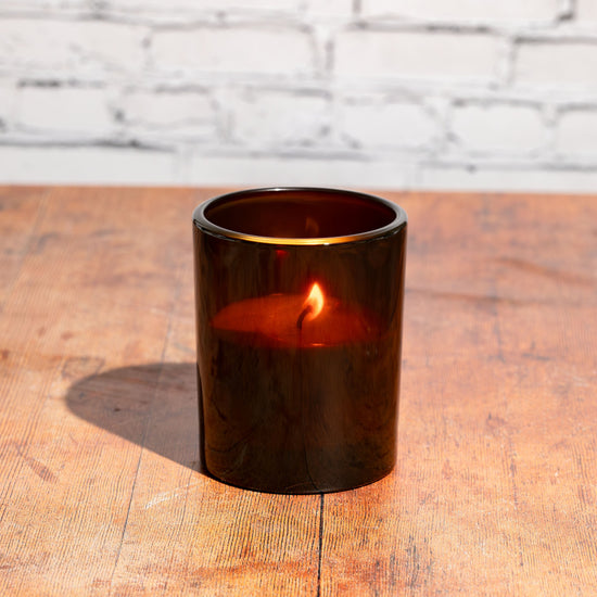 30cl Ebony Candle Jar - Amber &