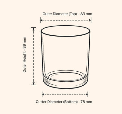 30cl Noel Glow Electroplated Glass - Ruby - Box of 6