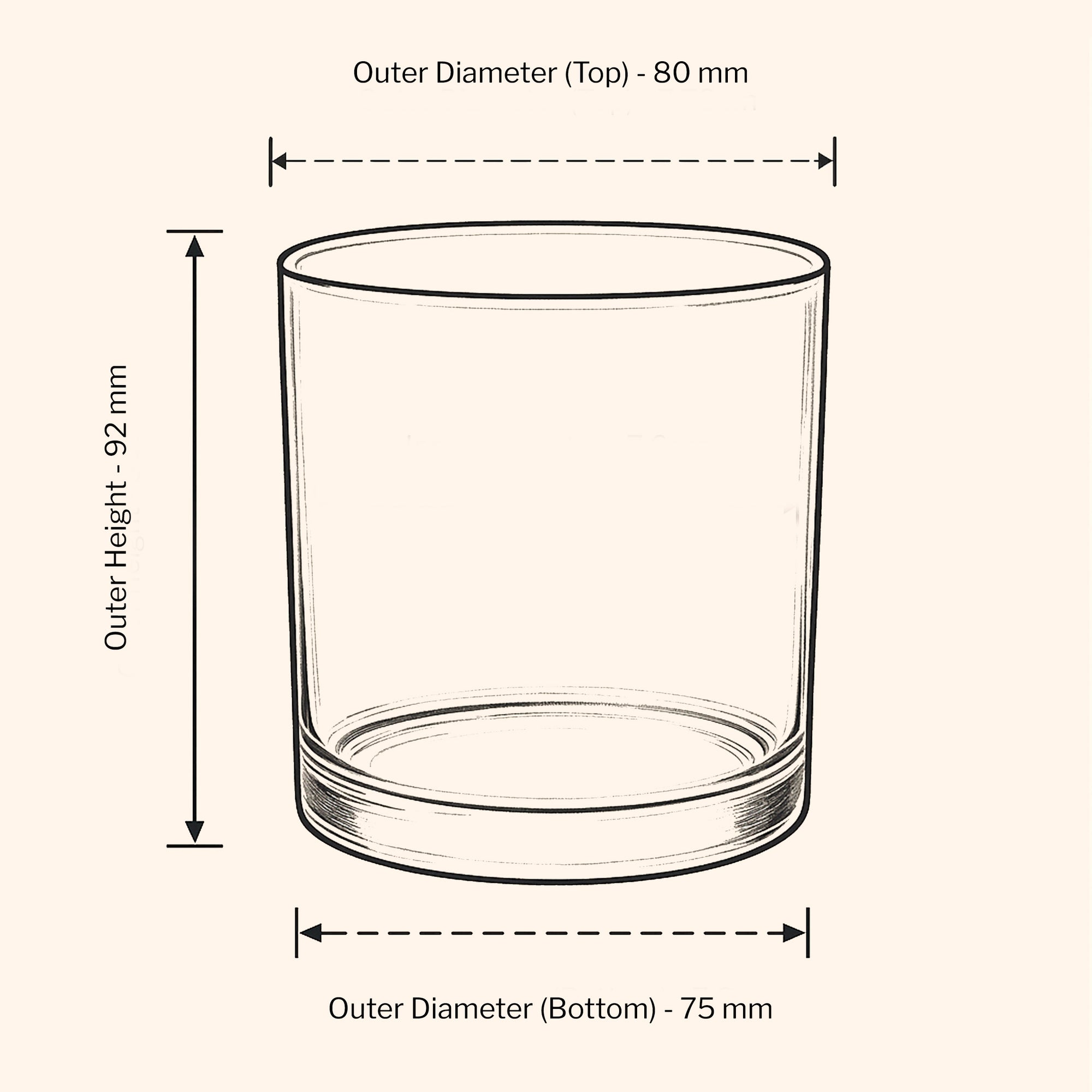 30cl Lotti Candle Jar - Self-Healing - White