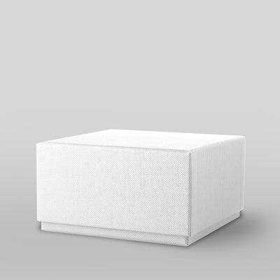 Luxury Rigid Box & Sleeves - 425g - 3-Wick White - Pack of 2