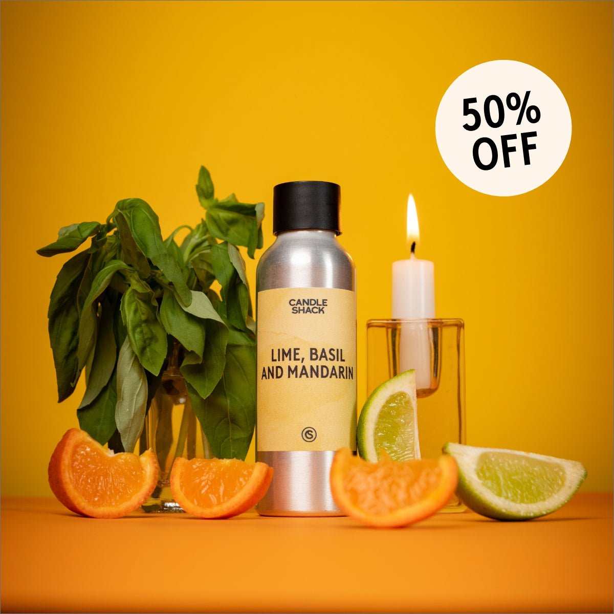 Lime, Basil & Mandarin Fragrance Oil