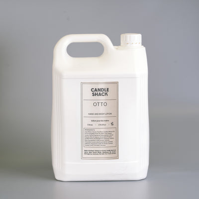 5 litre bottle of Otto fragrance hand and body lotion