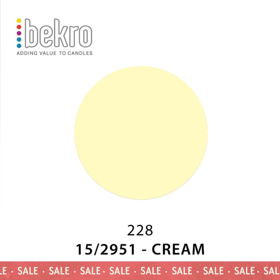 Bekro Dye - 15/2951 - Cream