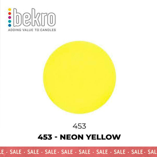 Bekro Dye - 453 - Neon Yellow