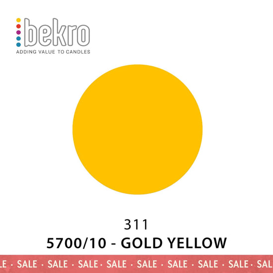 Bekro Dye - 5700/10 - Gold Yellow