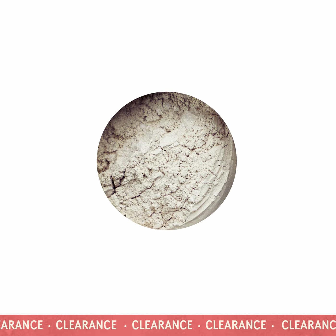 Crystal - Mica Powder Clearance label