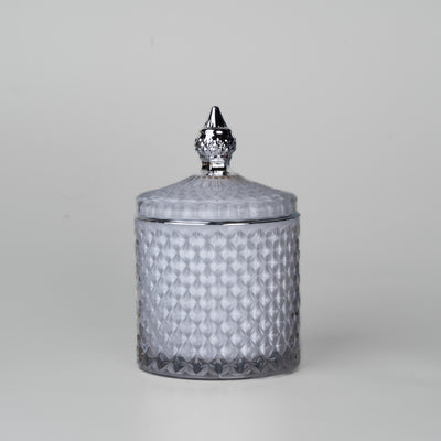 23cl White Geo Jar - Limited Edition