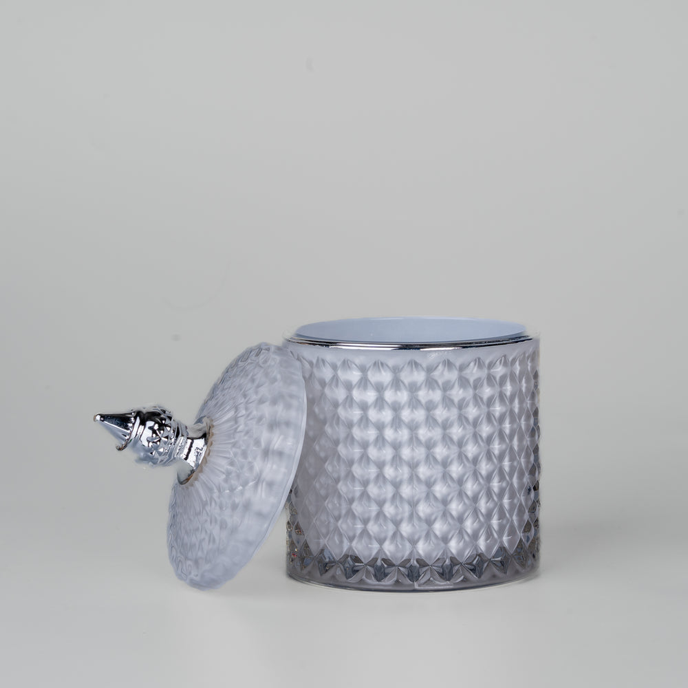 23cl White Geo Jar - Limited Edition