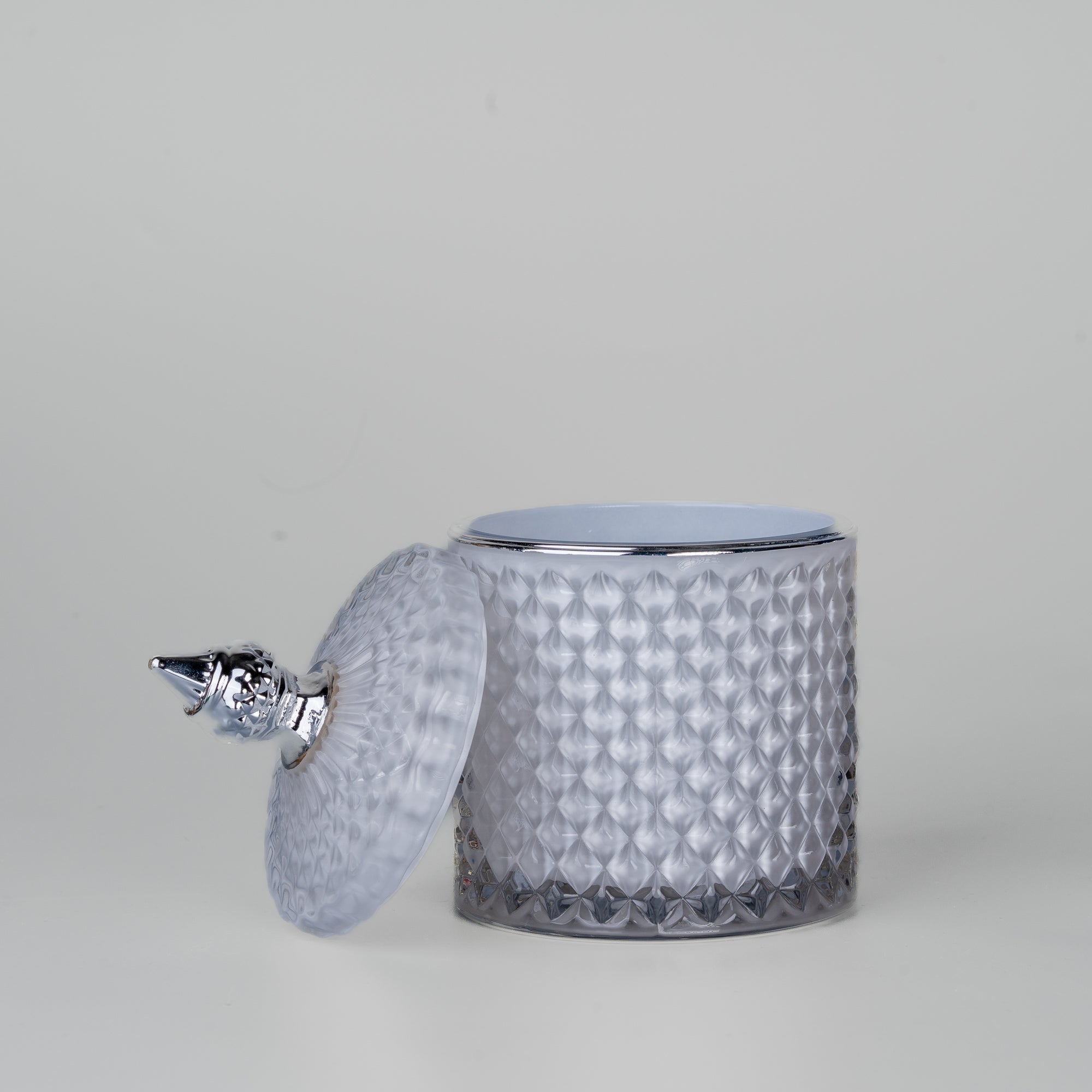 23cl White Geo Jar - Limited Edition
