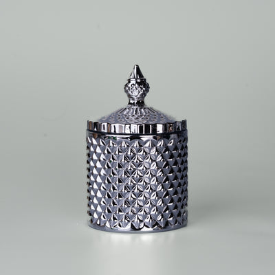 23cl Silver Geo Jar - Limited Edition
