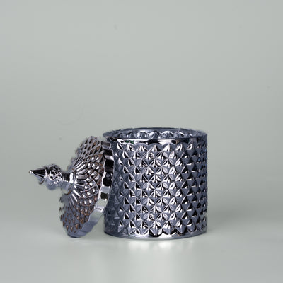 23cl Silver Geo Jar - Limited Edition