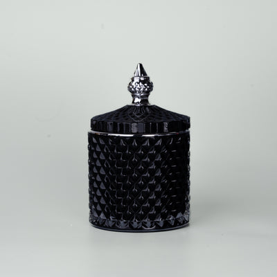 23cl Black Geo Jar - Limited Edition